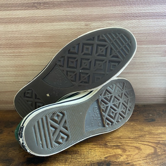 Forest Green Converse High tops UNISEX size 8.5 - Picture 8 of 8